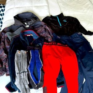 Adult Small and YXL Complete Ski/Snowboard Ensemble in EUC and GUC